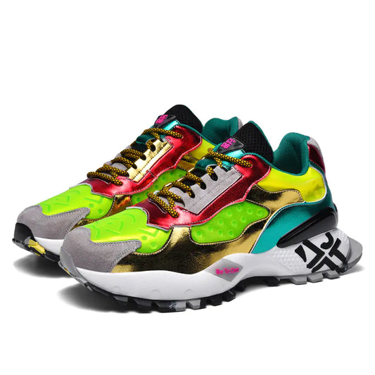 Autumn Essentials Men's Colorful Sneakers